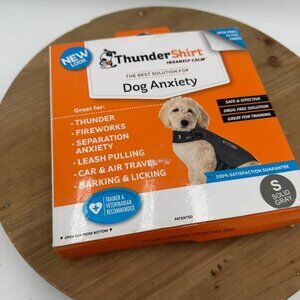 Thundershirt Dog Anxiety Treatment Heather Gray Classic Size Small 15-25 Lbs New